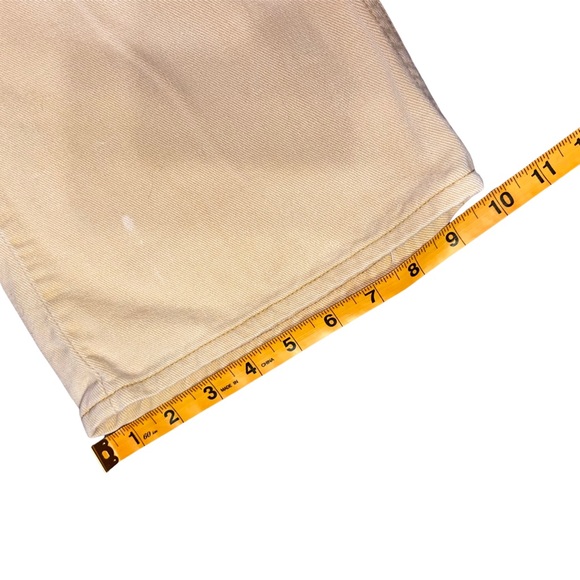 Rare Vintage Levi’s For Gals Khaki Flare Leg Jeans Big E - Picture 12 of 13